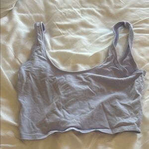 free people purple crop top